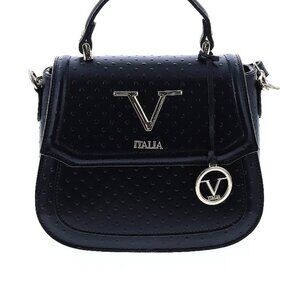 V ITALIA VERSACE 1969 Logo Crossbody Bag black